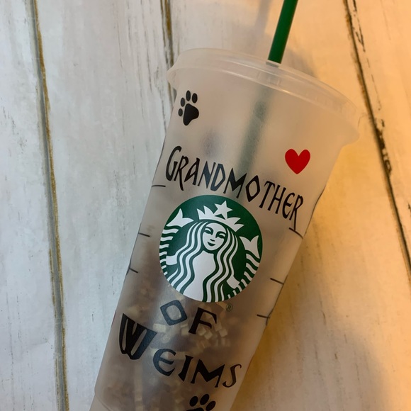 Mother of Weims Weimaraner  Starbucks Cold Cup - Picture 5 of 6
